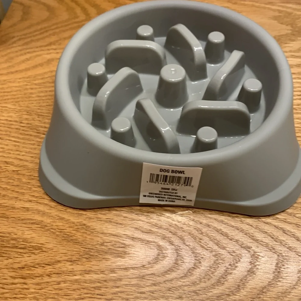 Maze slow eater dog bowl